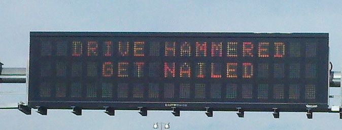 Drive Hammered, Get Nailed